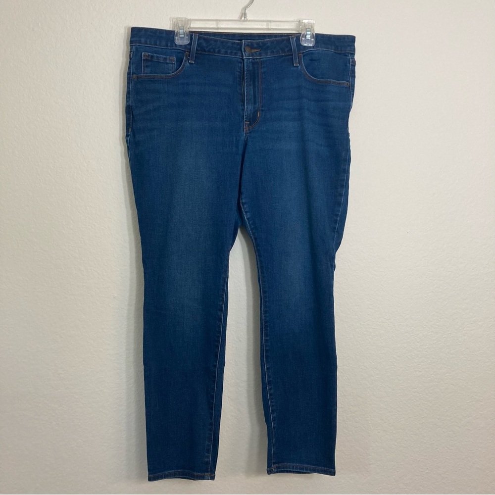 Old Navy Mid-Rise Pop Icon Skinny Jeans - Blue - Size 16 Short